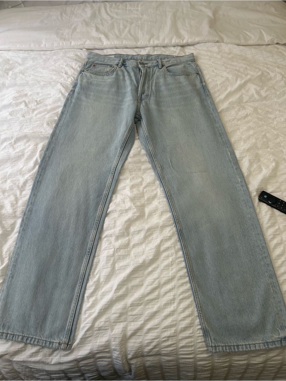 Zara Light Blue Relaxed Fit Men’s Jeans